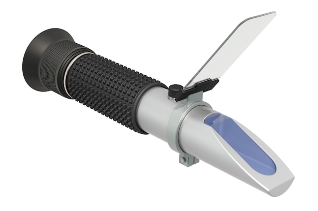 Refractometer laboratory device 3D rendering