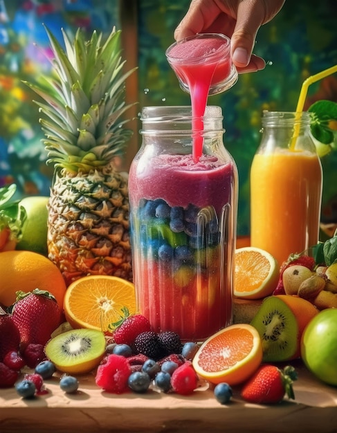 Refresh Your Day Discover Our Vibrant Smoothie