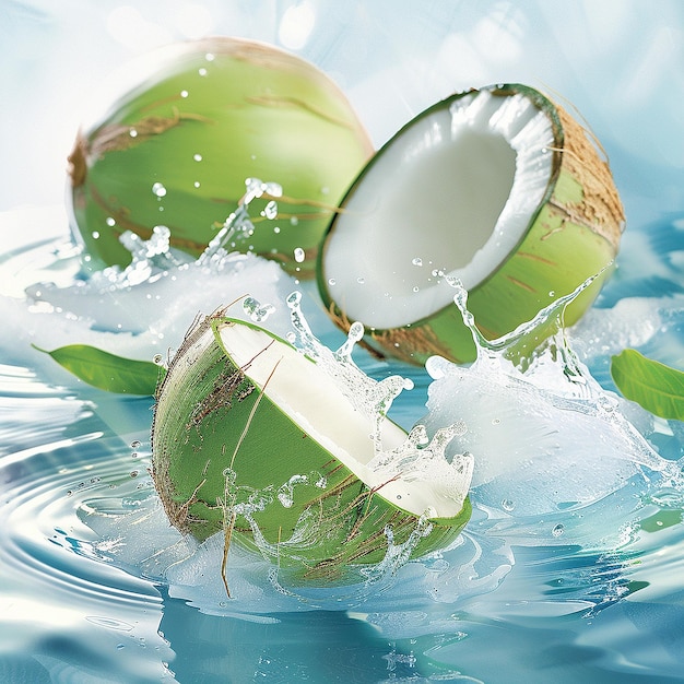 Refreshing Coconut Splash