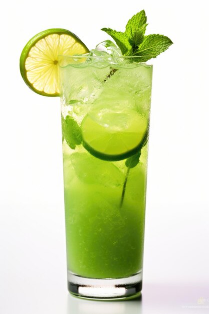 A refreshing Electric Lime cocktail