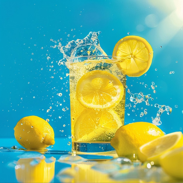 Refreshing Lemon Splash