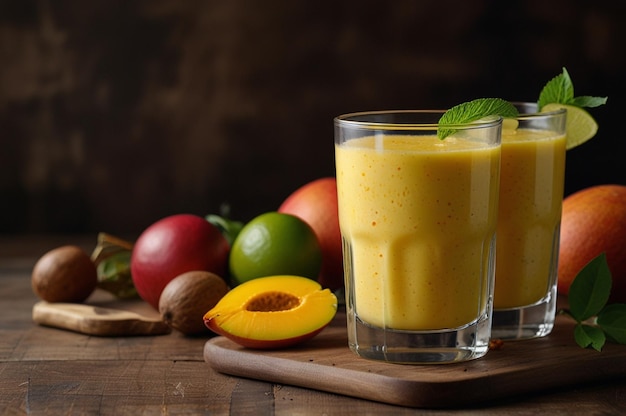 Refreshing Mango Sweet Lassi