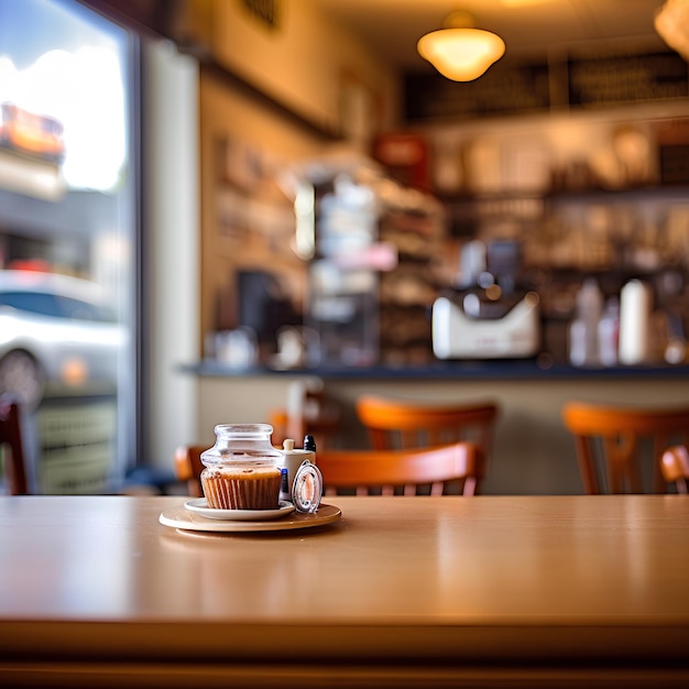 A refreshing small coffee shop What I hope is a creamy