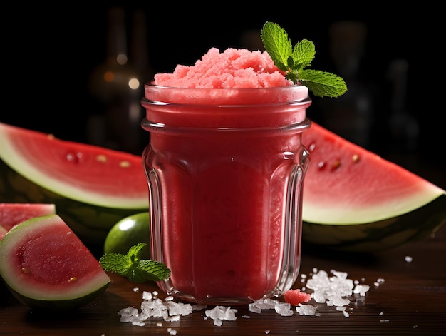 refreshing watermelon smoothieGenerative AI