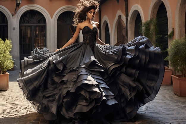 Regal Romance Black Beauty Bridgerton Style