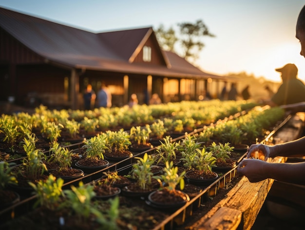 Regenerative farming works on smallscale organic farming with complex farming details such