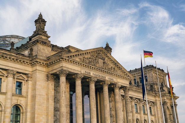 Reichstag building (german government) in Berlin, Germany