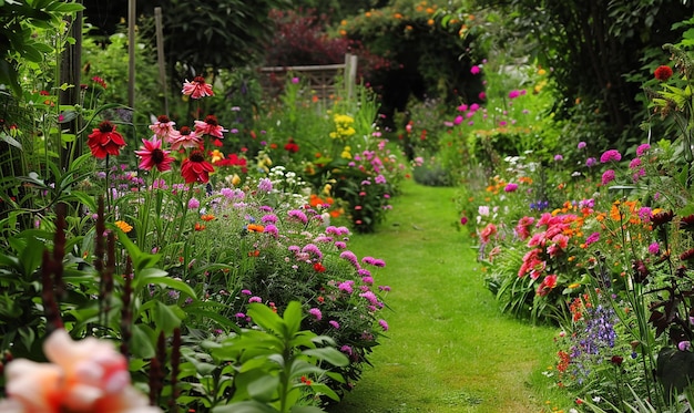 Relaxed and Charming English Country Garden