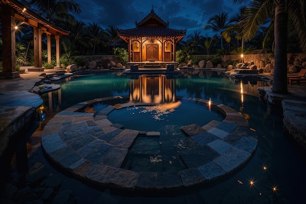 relaxing place hotel swimming pool