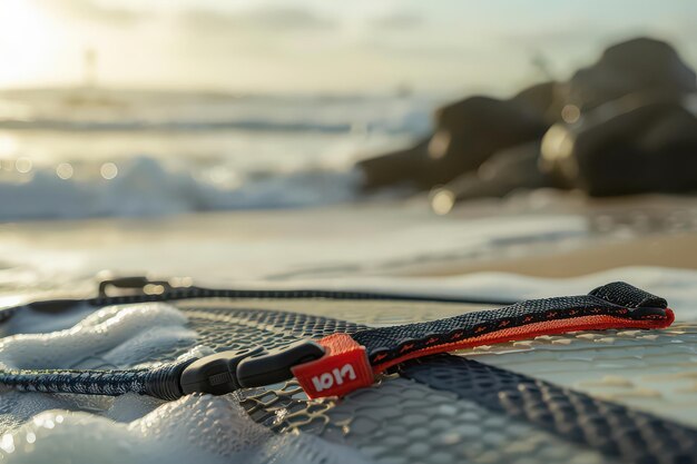 Photo reliable durable surfboard leash