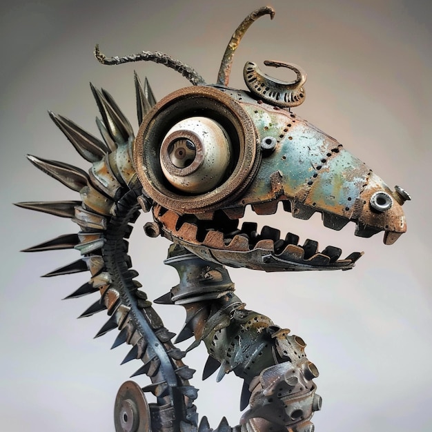 A remarkable creature made of pinion haggles