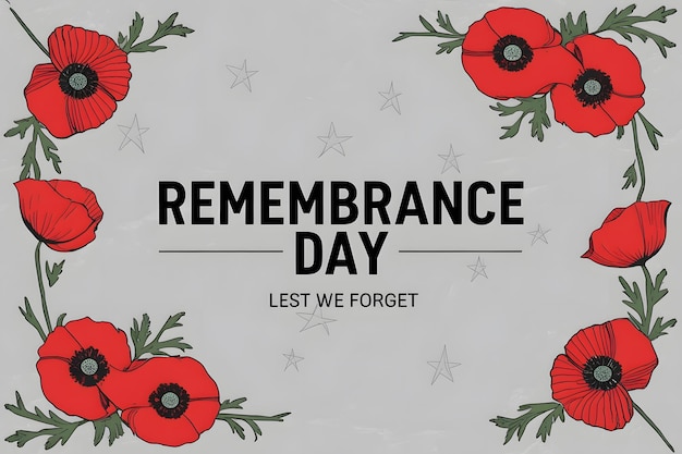 Remembrance Day background design