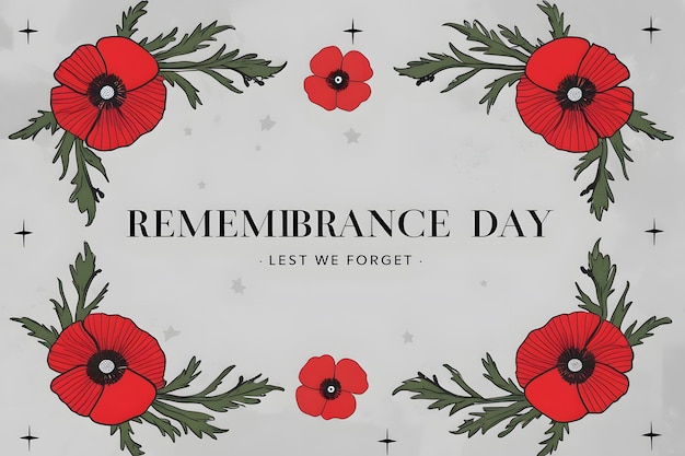 Remembrance Day background design