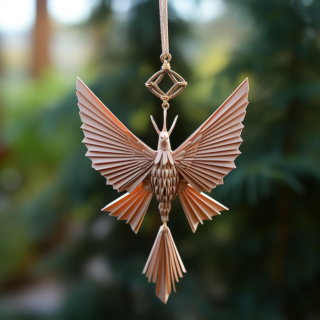 Remote Control Aerial Photography FiveFold Paper Crane Pendant