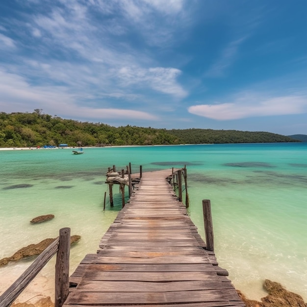 Remote and Pristine Koh Rong Sanloem Island