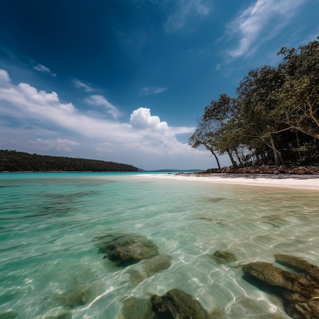 Remote and Pristine Koh Rong Sanloem Island