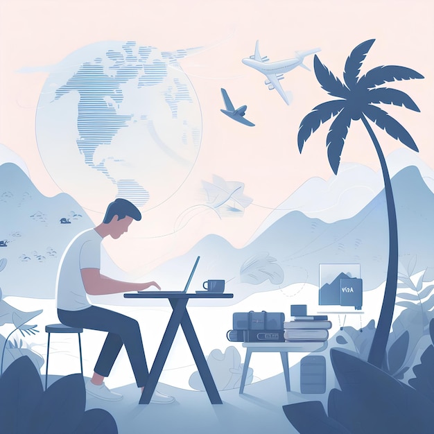 Remote Work in Paradise The Digital Nomad Lifestyle