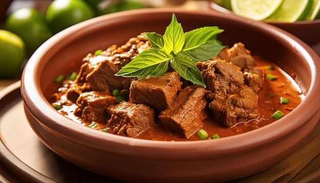 Rendang SlowCooked Beef in Spicy Coconut Sauce