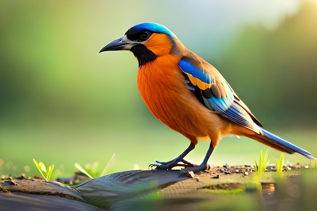 rendering random birds photo generatbest colors