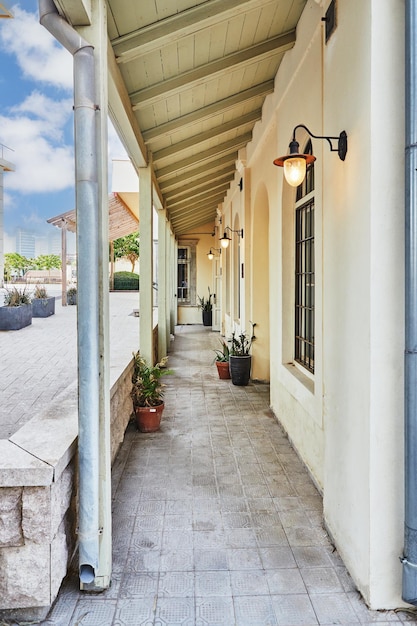 Renovated meeting building in the center of Tel Aviv in the Neve Tzedek area