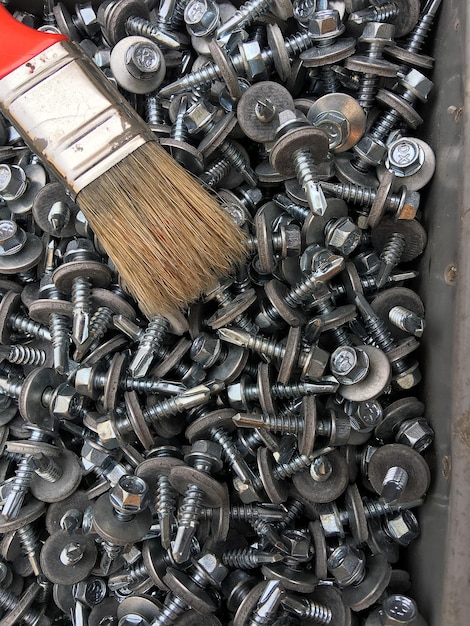 Repair Construction Equipment Tools like Nail Screw