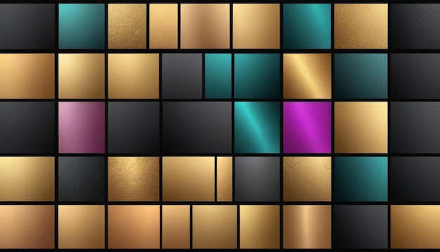 Repeating Gold Bar Gradient Pattern on Dark Background Metallic Texture Design