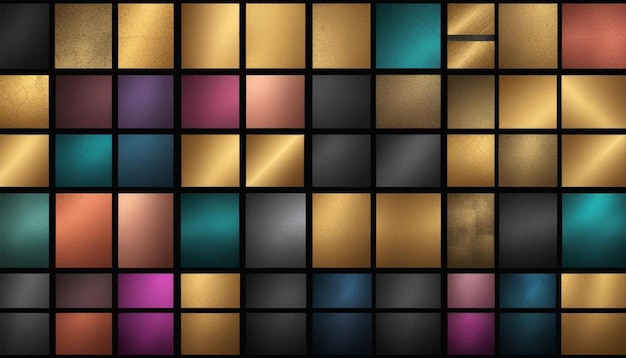 Repeating Gold Bar Gradient Pattern on Dark Background Metallic Texture Design