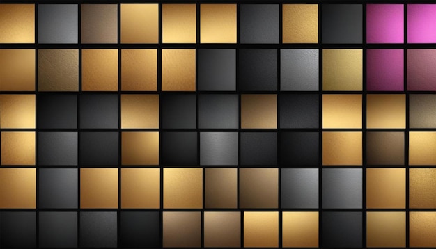 Repeating Gold Bar Gradient Pattern on Dark Background Metallic Texture Design