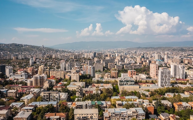 Residential districts of tbilisi