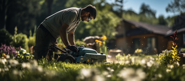 Residential Garden Worker