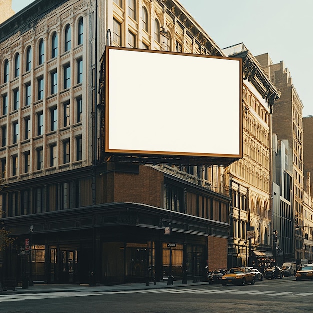 Restaurant or Cafe Signboard Mockup