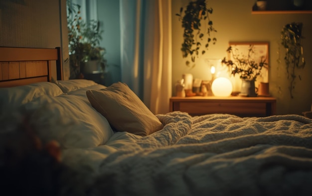 Restful Sleep In Cozy Bedroom