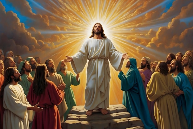 Resurrection of Jesus Christ and ascension to heaven