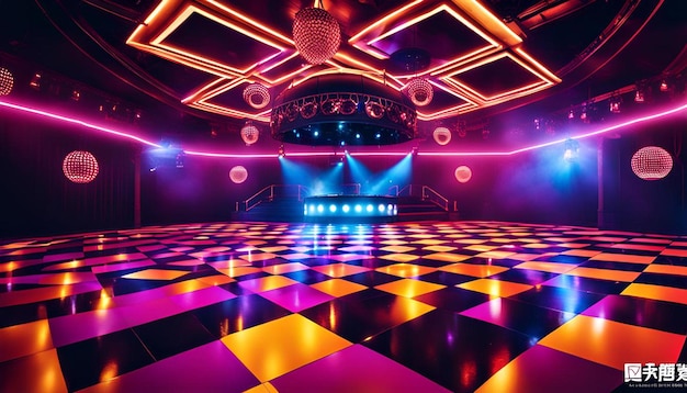 Retro Dance Floor