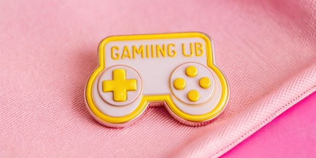 Retro gaming club badge