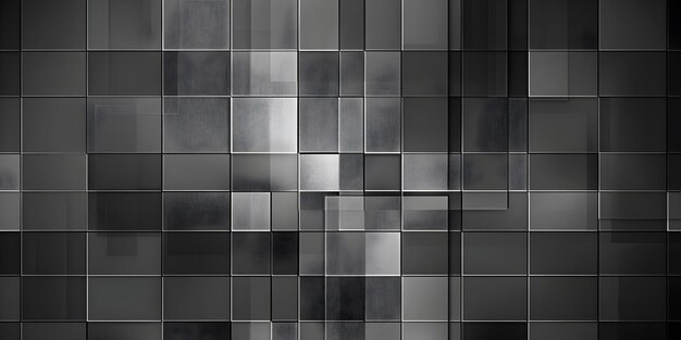 Photo retro graphic design with gray pixel background and large squares in varying shades concept retro design gray pixel background large squares varying shades