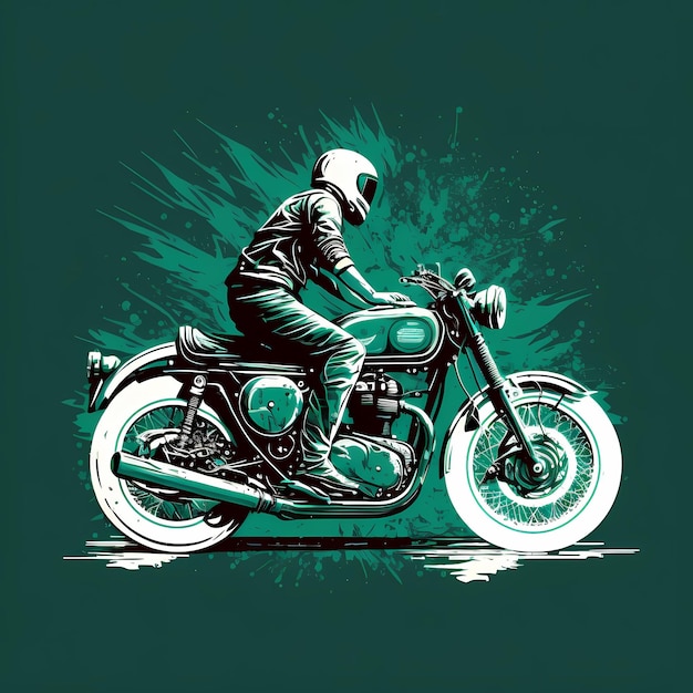 retro motorcycle