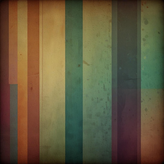 Retro ristograph style background faded mottled colors large shapes