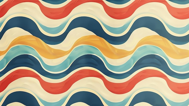 Photo retro waves seamless pattern wallpaper ar 169 v 6 job id c9a9a0a805764113a6a6babb97878e7f