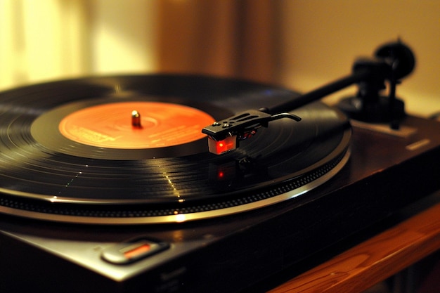 Revel in the simple of spinning vinyl records on a generative ai