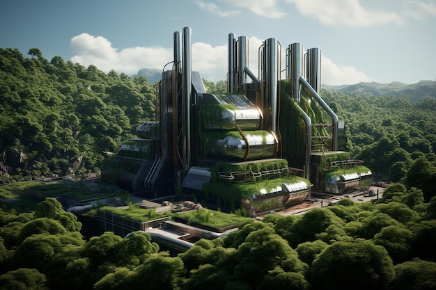 Revolutionary Bioenergy Plant Generative AI