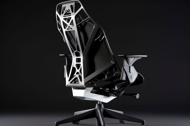 Revolutionize Your Gaming Setup: Upgrade to Our High-Tech and Stylish Futuristic Gaming Chair created with Generative AI technology