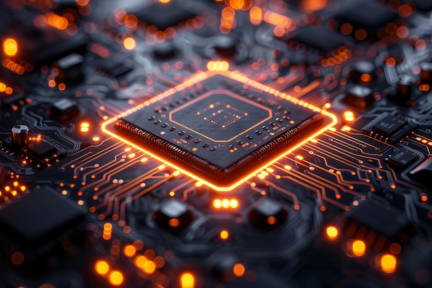 Revolutionizing Computing Futuristic Chip on Circuit Board