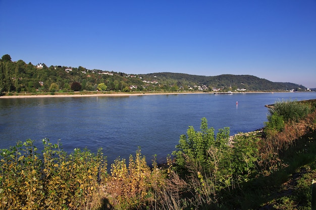 Rhine Valley in west Germany