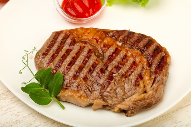 Rib eye steak