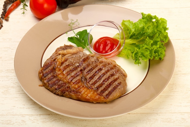 Rib eye steak