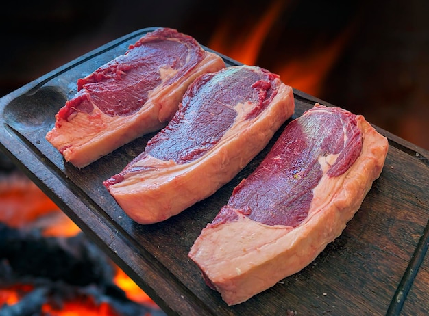 Ribeye Steak raw