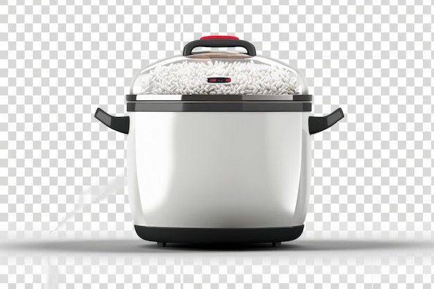 Rice Cooker Isolated In Transparent Background