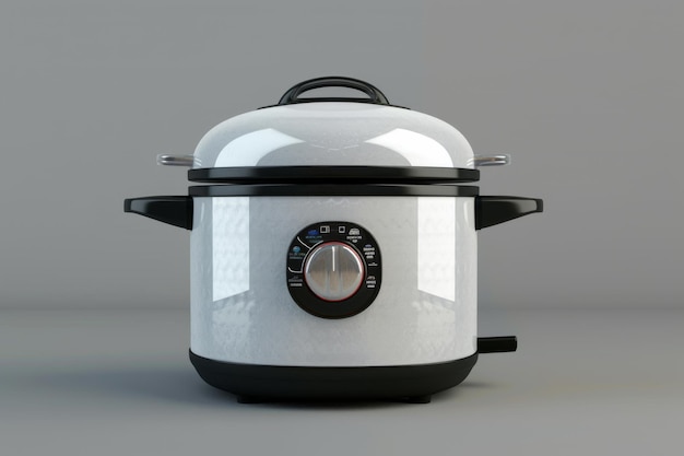 Rice Cooker Isolated In Transparent Background