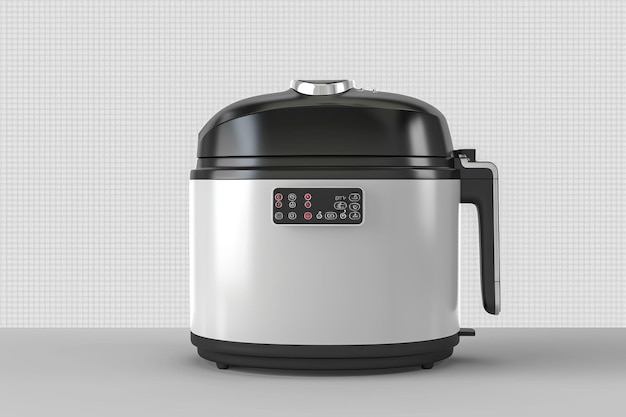 Rice Cooker Isolated In Transparent Background